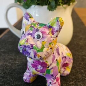 Franz. Bulldogge Keramik, klein